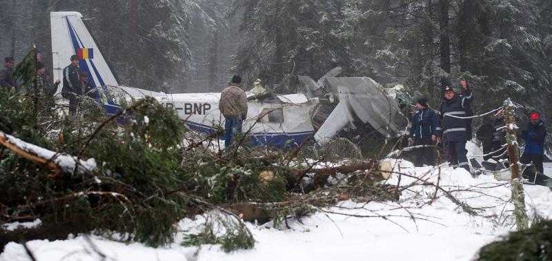 Parastas organizat la cinci ani de la accidentul aviatic din Apuseni