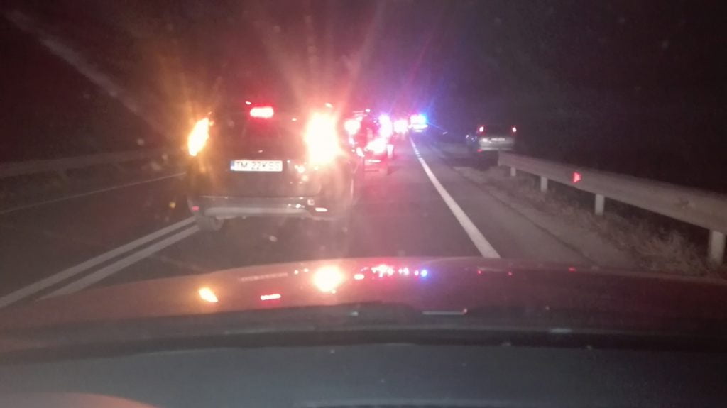 Accident mortal pe DN1 între Șaula și Huedin Accident mortal pe DN1 între Șaula și Huedin