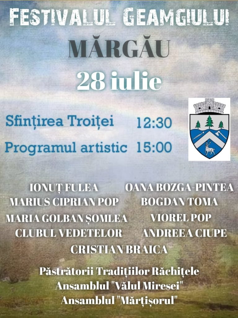 O nouă tradiție se naște în Apuseni, în Mărgău: Festivalul Geamgiului