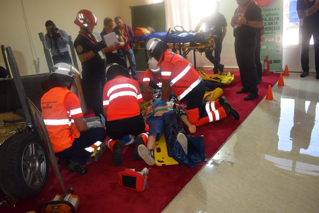 Concursul Național al Echipajelor de Ambulanță s-a desfăşurat în 2019, la poalele Apusenilor, în Moneasa