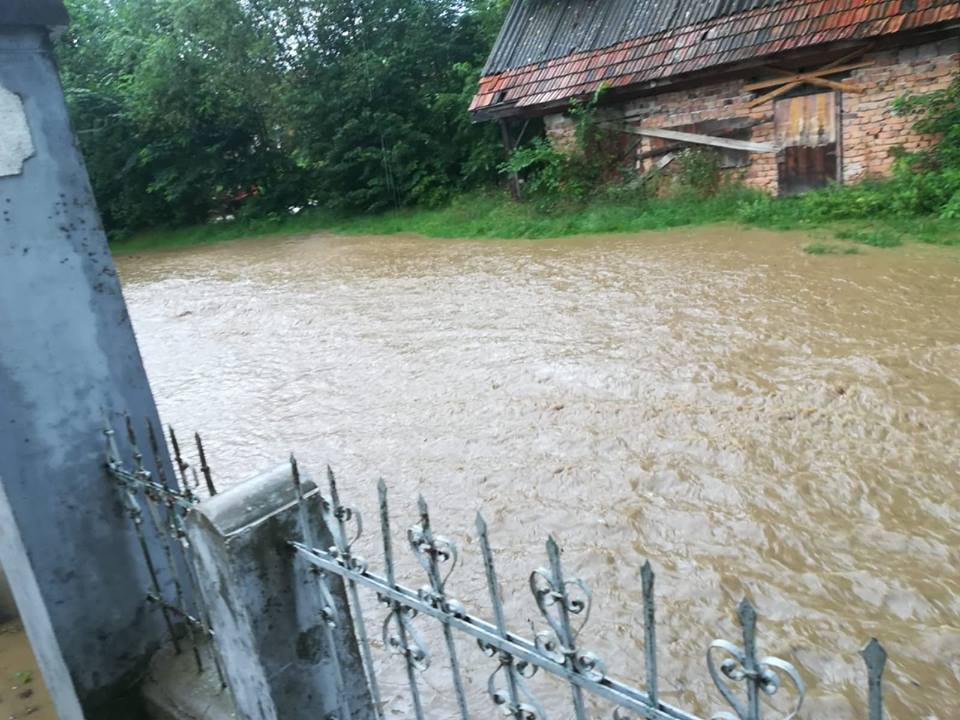 Cod Portocaliu de INUNDAȚII pe Arieș și Someș, Cod Galben de inundații pe Crișul Alb, Negru și Repede!