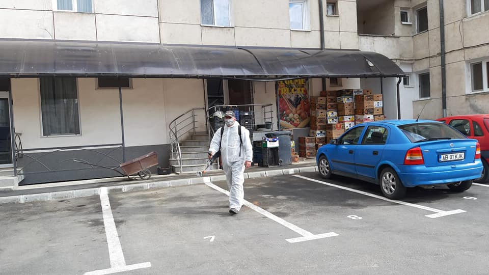 Ioan Călin Andreş, anunţ privind dezinfectarea scărilor de bloc din Câmpeni