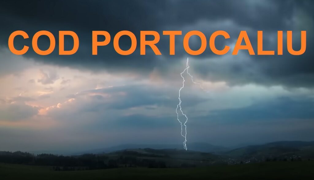 Cod Portocaliu de furtuni în Brad, Vața de Jos, Baia de Criș, Zam, Ribița, Tomești, Bulzeștii de Sus
