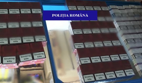 2.960 de țigarete nemarcate legal, confiscate de polițiștii din Aleșd.