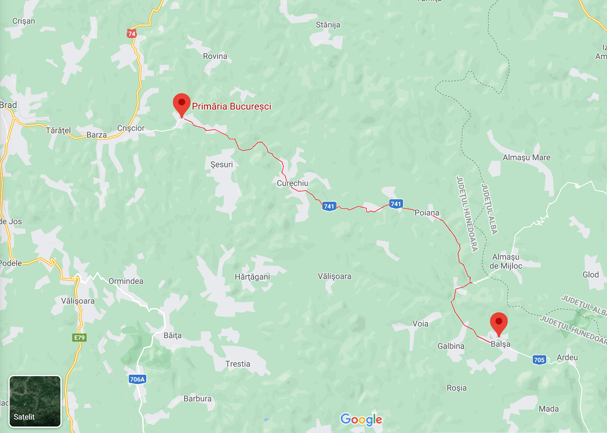 Un nou drum va lega Valea Crișului Alb de Valea Geoagiului: Crişcior – Bucureşci – Almașu Mic de Munte