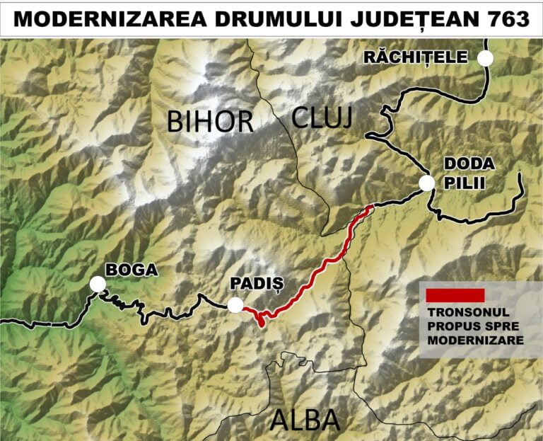 Ilie Bolojan: „Legăm Bihorul de Cluj prin Apuseni”. Zona Boga – Padiş (Bihor), zona Doda Pilii – Răchiţele (Cluj)