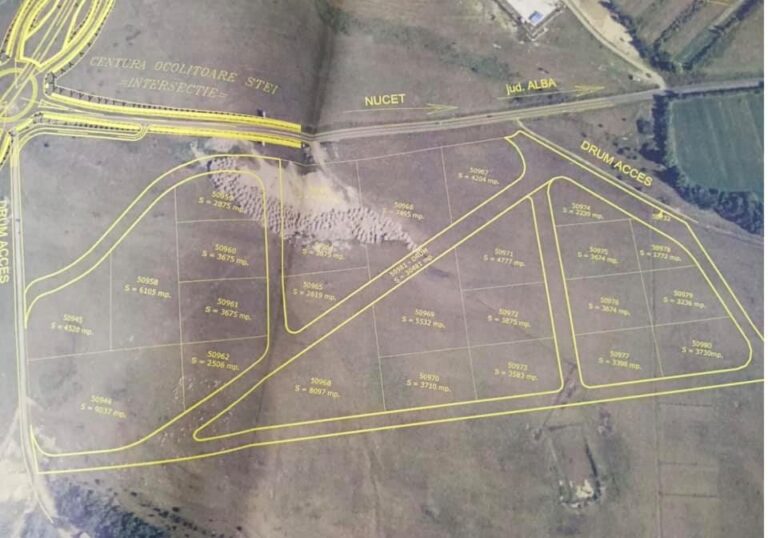 Stadiul lucrărilor la Parcul Industrial Ștei: Au început lucrările pentru execuția infrastructurii rutiere!