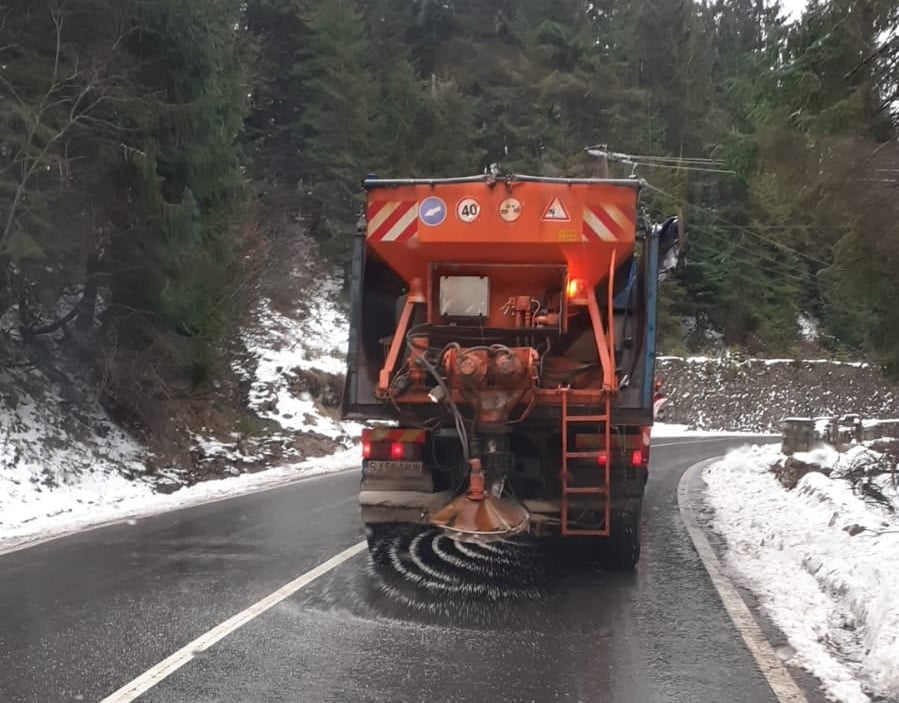 DRDP Cluj anunță: DN75 (Bihor și Alba) și DN74 (Alba) au fost deszăpezite