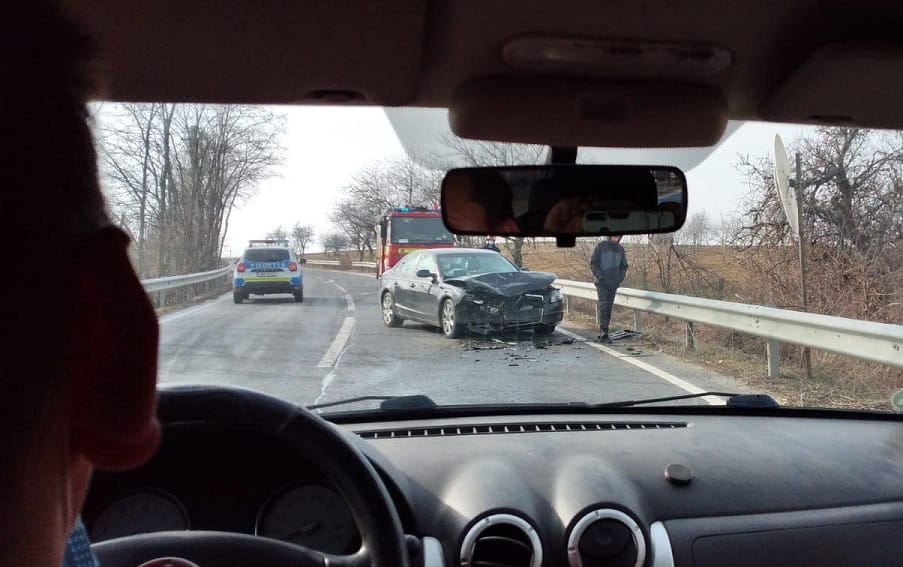 Accident pe DN 1H Șimleu Silvaniei – Aleșd, în apropierea de Șinteu
