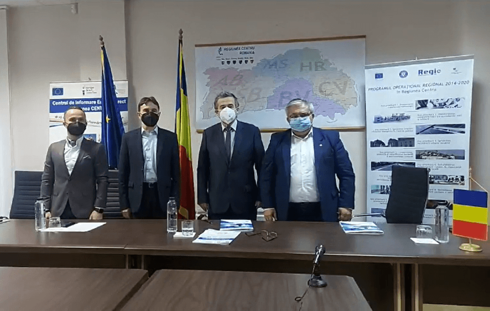 (VIDEO) A fost semnat la ADR Centru cel mai mare proiect european, din ultimii zece ani, pentru Zlatna, prin POR!