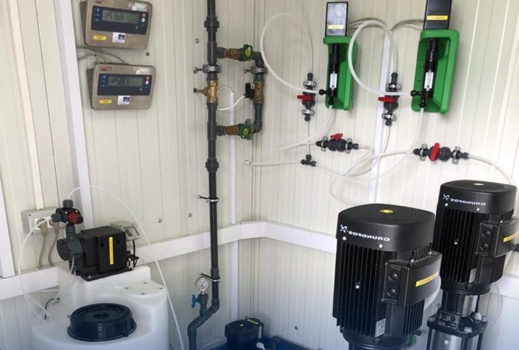 Noi stații de reclorinare au fost instalate în Huedin, Dângăul Mare și Hășdate