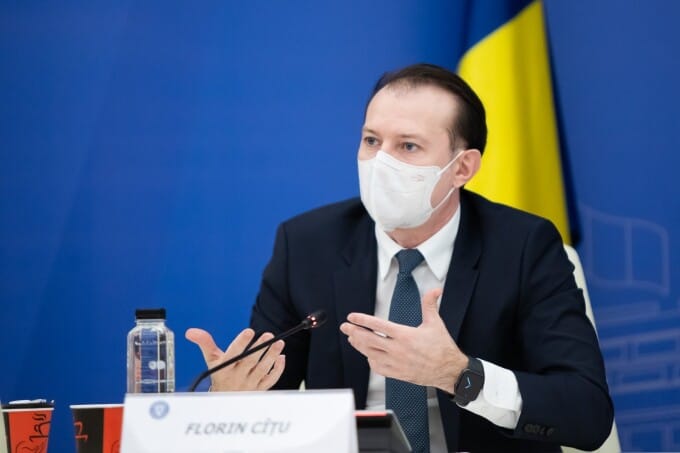 Florin Cîțu: Când vom avea 10 milioane de vaccinați, putem lua în calcul renunțarea la masca de protecție
