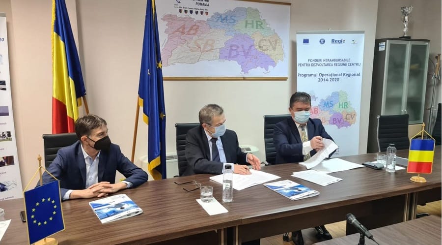Cristian Dan Pasca a semnat un proiect URIAȘ pe fonduri UE: Orașul Câmpeni se modernizează cu bani europeni!
