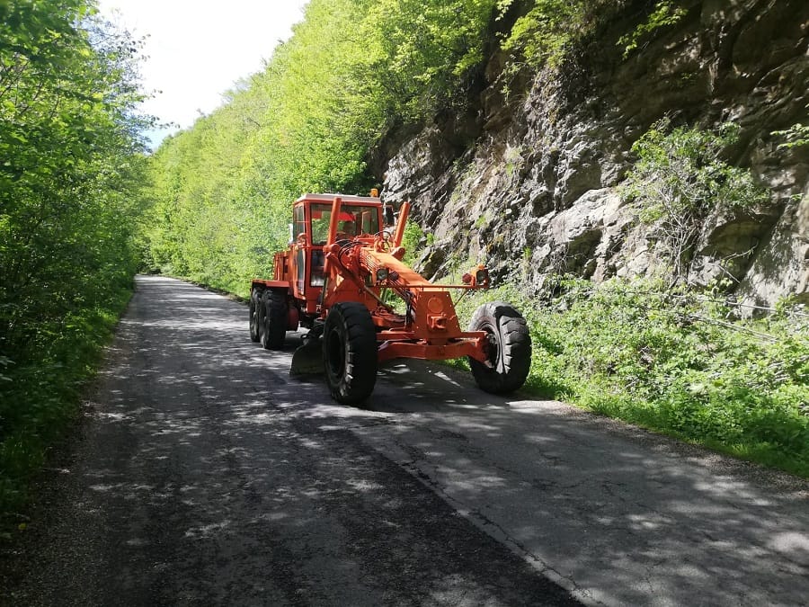 Au început lucrările la DJ 103H Bologa – Săcuieu! CJ Cluj: se vor finaliza cu așternerea de covor asfaltic!