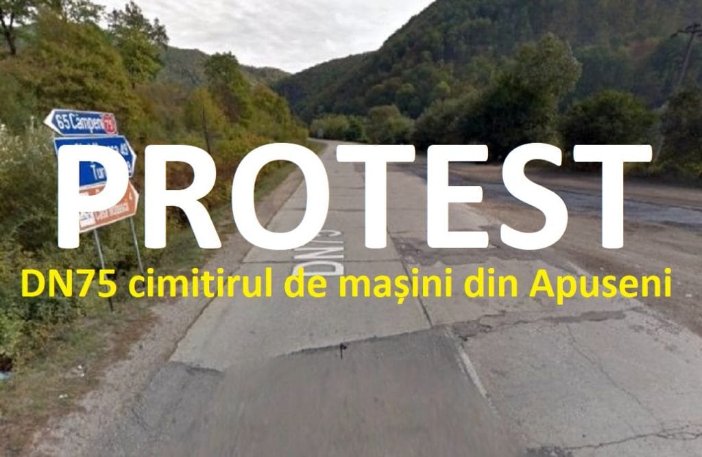 Moții anunță proteste în față la Prefectura Alba și Cluj: Nu mai acceptă starea deplorabilă a DN75! Moții anunță proteste în față la Prefectura Alba și Cluj: Nu mai acceptă starea deplorabilă a DN75!