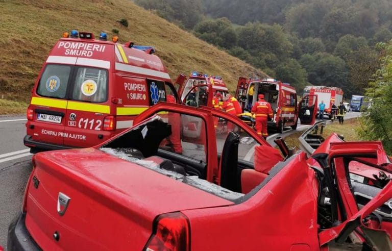 Topul județelor cu accidentele rutiere în 2020:  Vinerea este „neagră” iar intervalul „negru” este 17-19!