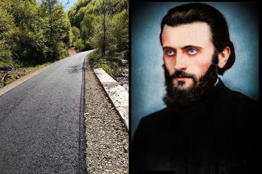Drumul spre locul de naștere al lui Arsenie Boca, din comuna Vața de Jos, a fost asfaltat