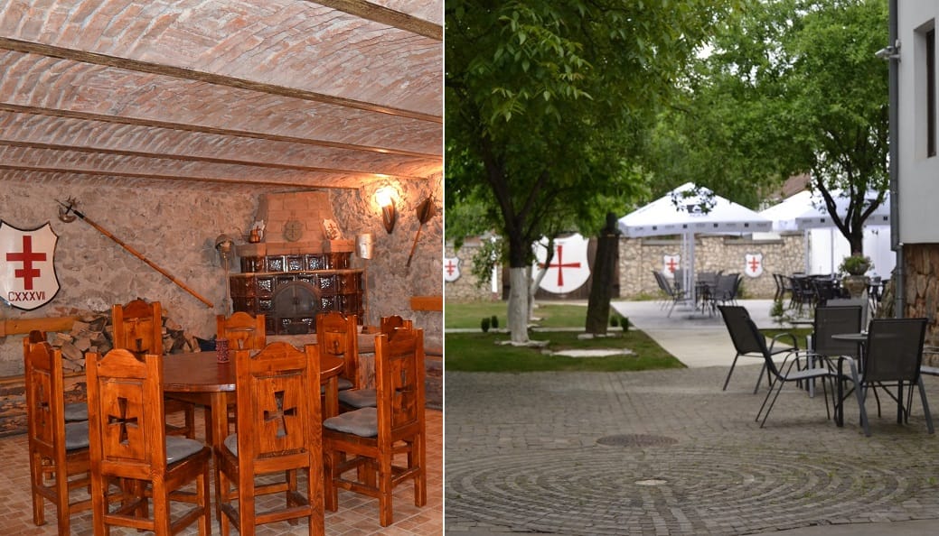 Restaurant cu tematică MEDIEVALĂ, unic în Brad și în Țara Zarandului: La Cavalerul Templier