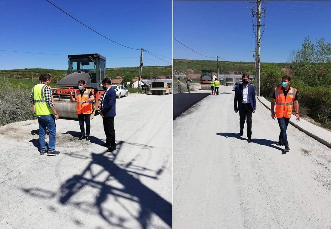 Ion Dumitrel: A început asfaltarea pe DJ 107 I – Transalpina de Apuseni