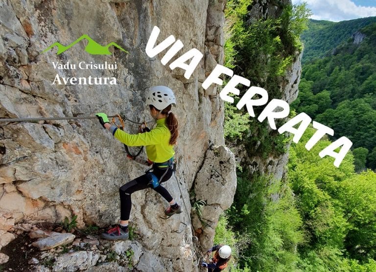 Via ferrata la Vadu Crișului