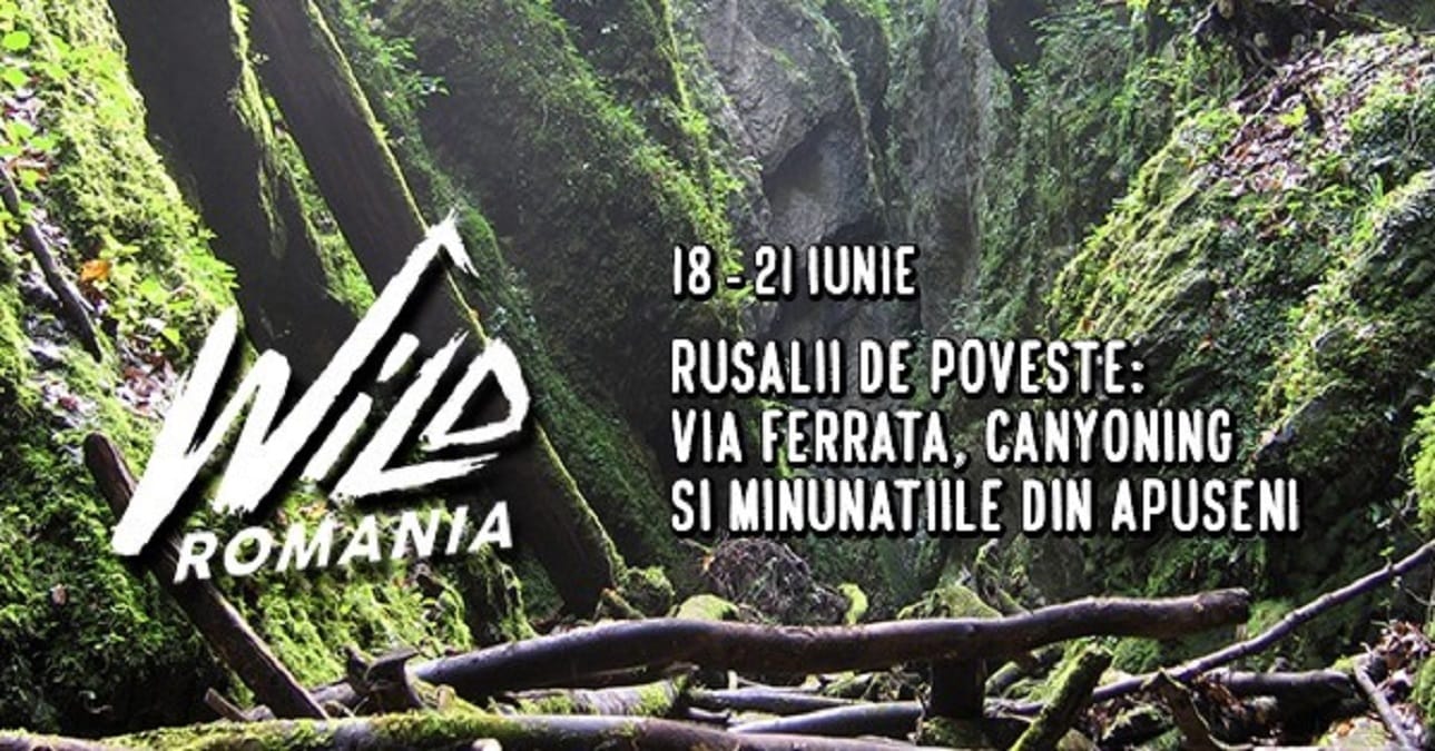 WildExperience. Rusalii de poveste: via ferrata, canyoning și minunațiile din Apuseni