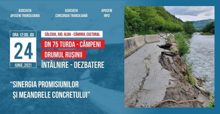 De sărbătoarea Sânzienelor, moții invită politicienii, în Sălciua, la o dezbatere despre DN 75!