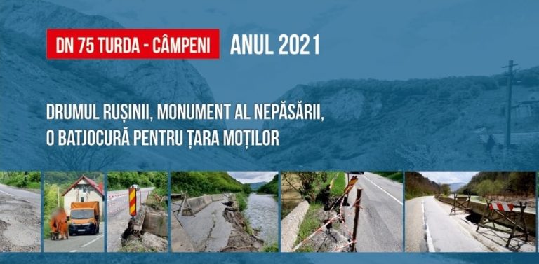 Toţi parlamentarii din Alba şi Cluj sunt așteptați la dezbaterea din 24 iunie despre starea EXECRABILĂ a DN 75