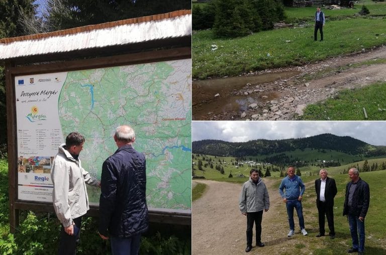 Ion Dumitrel, în vizită de lucru în Gârda de Sus, la limita județelor Alba, Cluj și Bihor