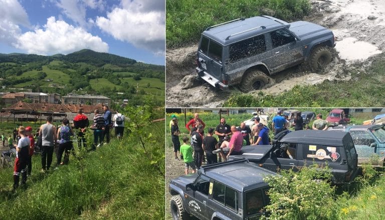 (VIDEO) Motoarele de off-road din Brad și Abrud au oferit cai-putere, adrenalină și multă veselie la BIOS Abrud