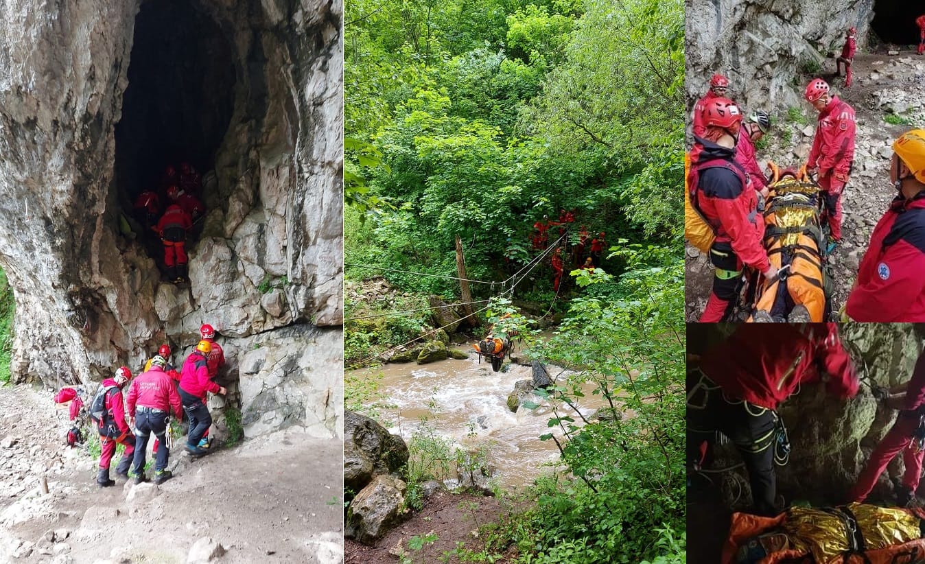16 salvamontiști ai Salvamont-Salvaspeo Cluj și Salvamont Vlădeasa au fost evaluați de instructorii ANSMR