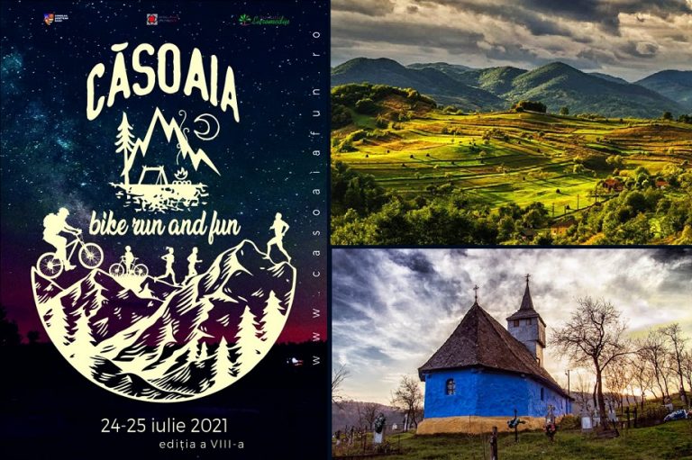 Concursuri ciclism MTB, alergare montană, concerte, evenimente în Tabăra Căsoaia din Munții Zarandului în 25-25 iulie!