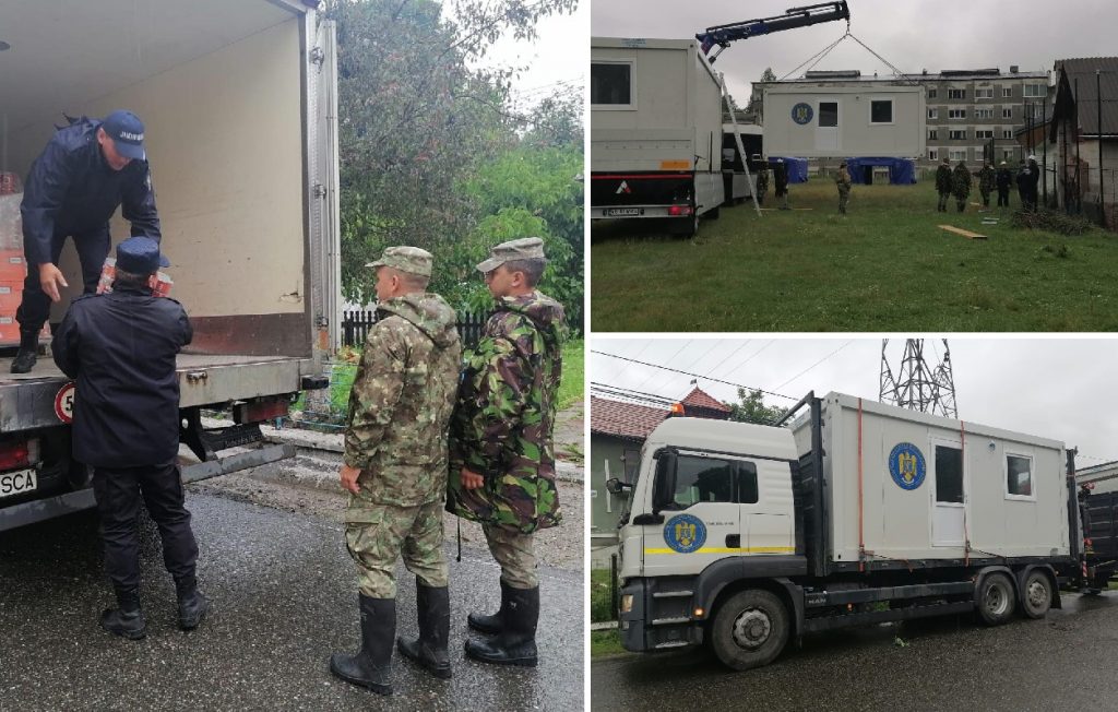 (FOTO) Guvernul a trimis ajutoare în zonele sinistrate din Apuseni, în Ocoliș, Sohodol, Roșia Montană și Câmpeni