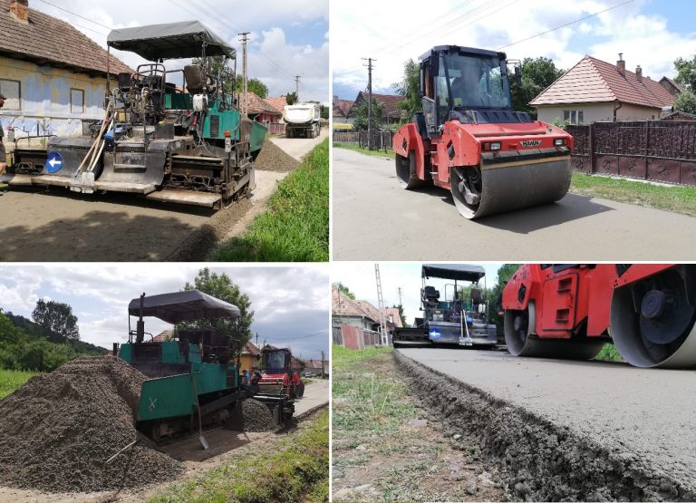 Consiliul Județean Cluj a demarat lucrări de întreținere pe drumul județean 103G Podeni – Moldovenești – DN 75
