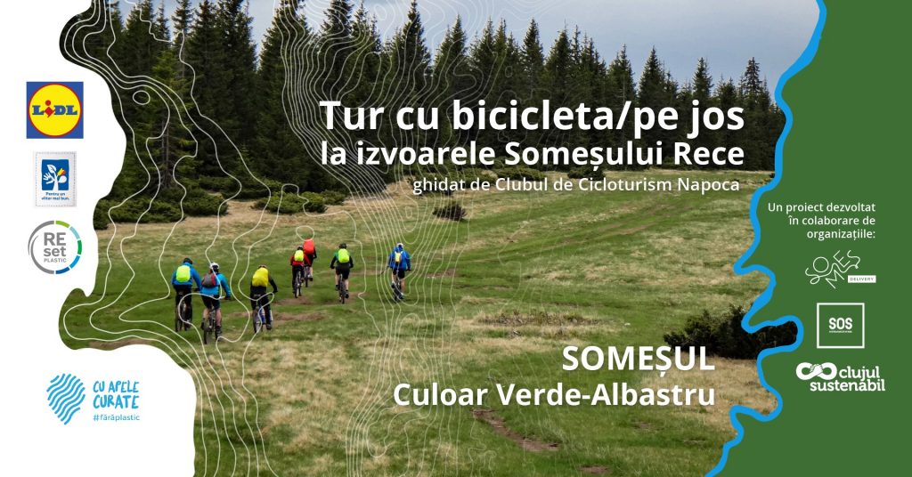 Tur ghidat cu bicicleta/pe jos la izvoarele Someșului Rece