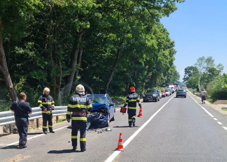 Accident pe DN 76 în Hidișelu de Jos!