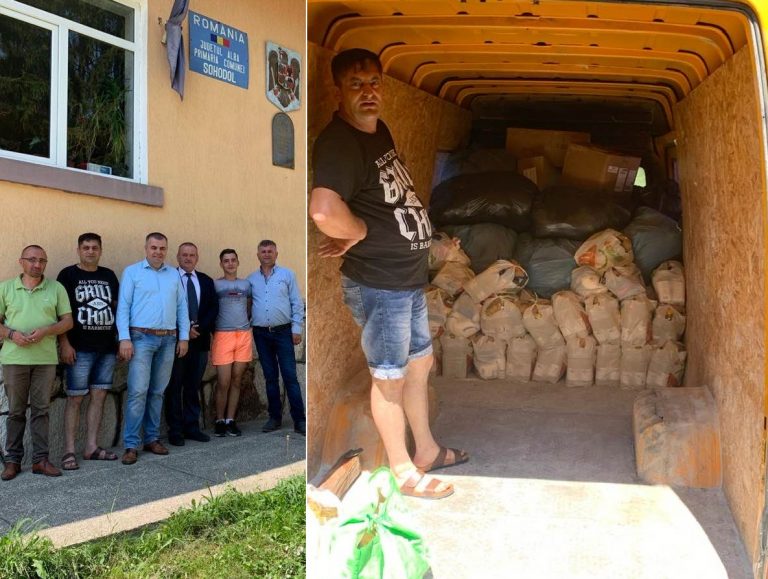 Moții afectați de inundațiile din Sohodol au primit ajutorul și celor din Beliș, frații de peste munte, din Apuseni!