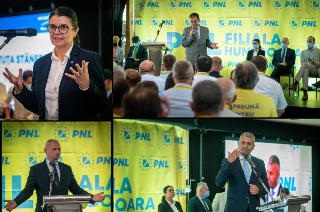 Zărăndenii Călin Marian, Ovidiu Furdui, Florin Oprișa și Horia Flavius Jurca au fost aleși în conducerea PNL Hunedoara