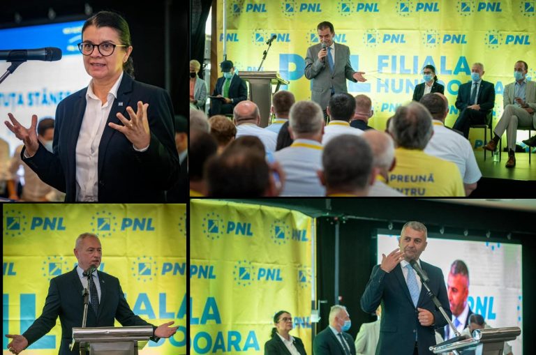 Zărăndenii Călin Marian, Ovidiu Furdui, Florin Oprișa și Horia Flavius Jurca au fost aleși în conducerea PNL Hunedoara