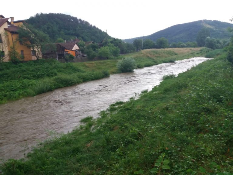 Posibile creșteri de niveluri și debite pe Crișul Alb: 7 zile va mai dura situația!