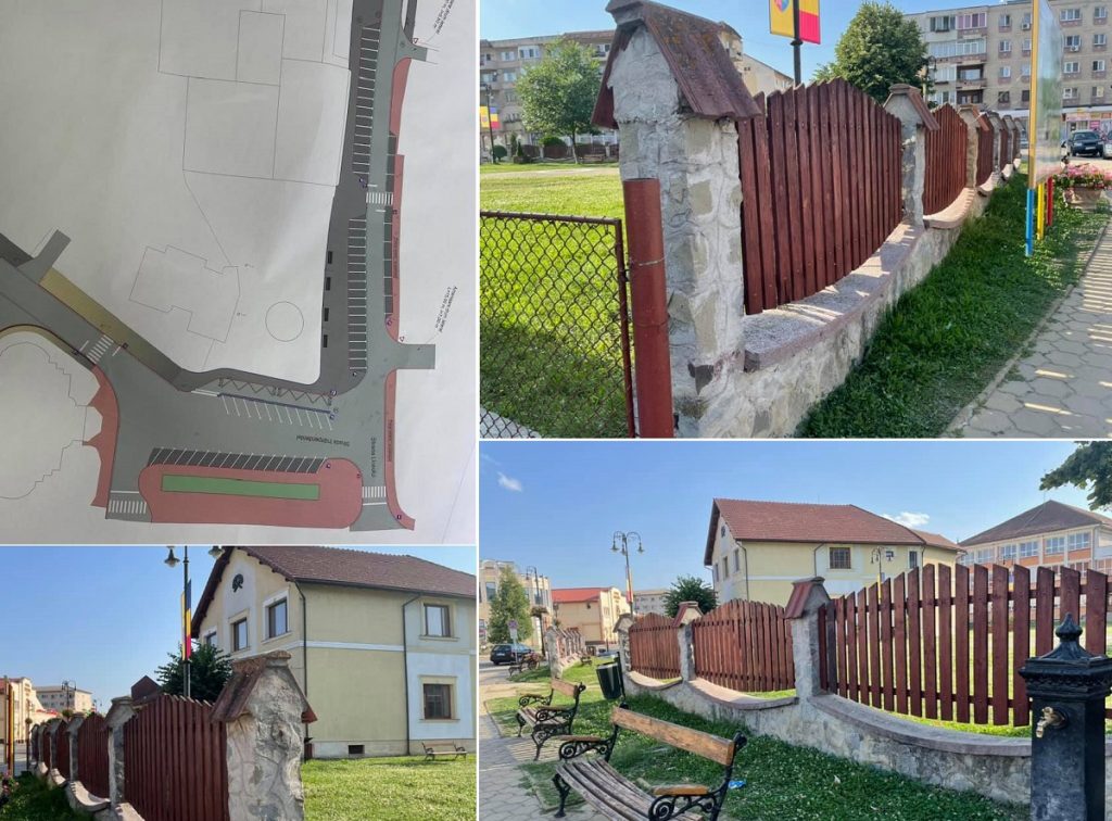 Cazacu Florin a lansat un mini referendum online cu privire la demolarea gardului fostei curți a Școlii Horia Cloșca și Crișan