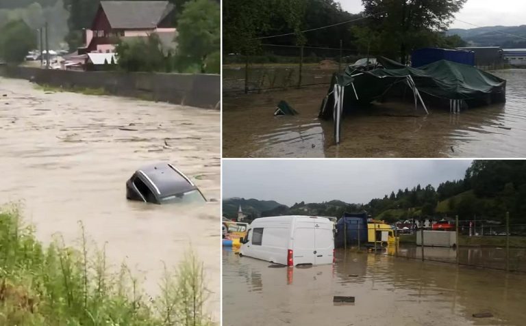 Apele Române extind lucrările de apărare împotriva inundațiilor pe Arieș în Câmpeni, Baia de Arieș, Lunca Arieșului și aval acumulare Mihoiești