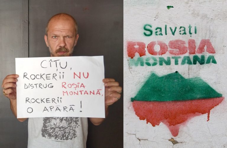 Mesajul lui Mihnea Blidariu, de la Luna Amară, pentru Cîțu: „Rockerii nu distrug Roșia Montană. Rockerii o apără!”