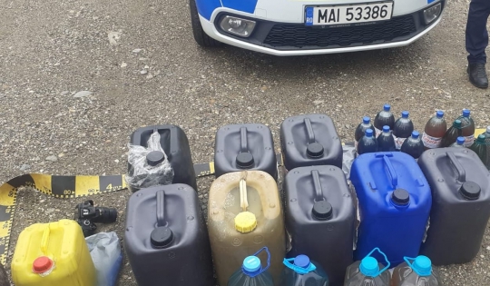 Percheziții domiciliare în Izvorul Crișului și Dângău într-un dosar care privește sustragerea de combustibil din locomotive