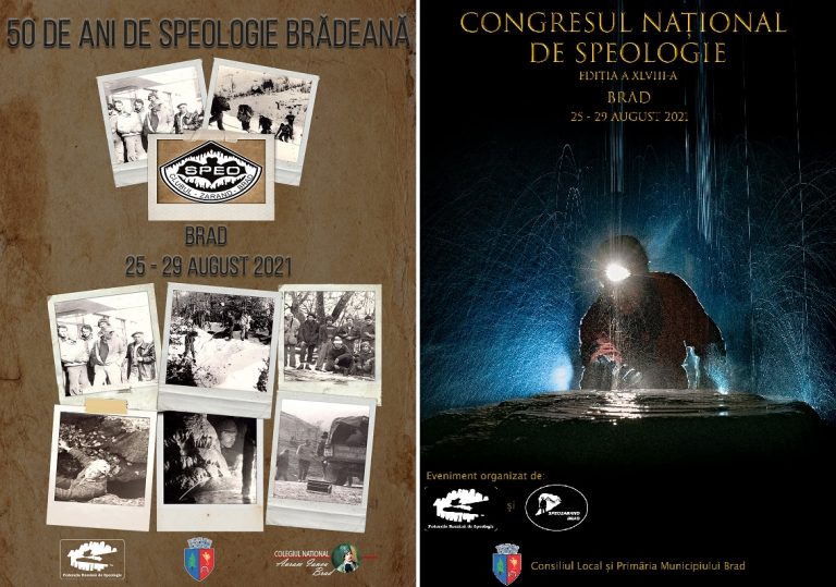 50 de ani de speologie brădeană vor fi sărbătoriți în august, în cadrul Congresului Național de Speologie organizat în Brad!