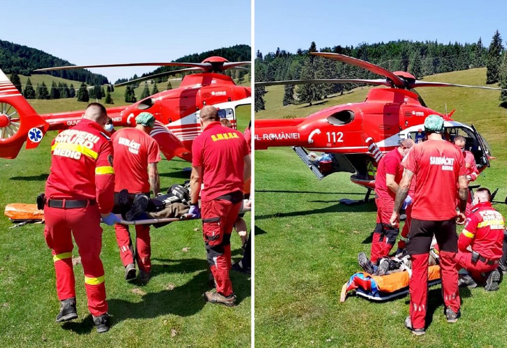 Un turist a suferit un infarct miocardic în zona platoului Padiș: Echipajele Salvamont-SMURD au intervenit prompt!