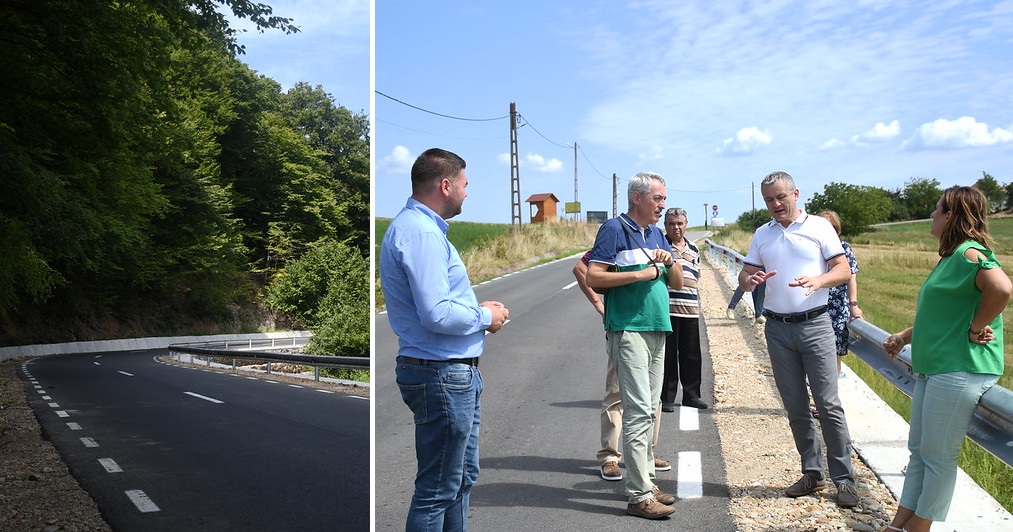 Lucrările de modernizare a drumului județean dintre Tășad – Copăcel – Serghiș sunt aproape de finalizare