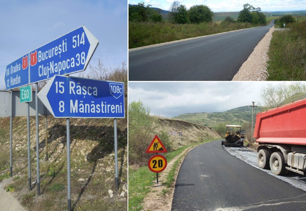 Drumul turistic din Apuseni DJ 108C Mănăstireni – Călata – Mărgău se va moderniza pe fonduri europene