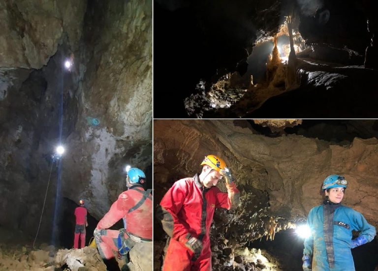 (FOTO) Peștera Urșilor de la Bulzeștii de Sus: Tură în ziua a III-a a Congresului National de Speologie