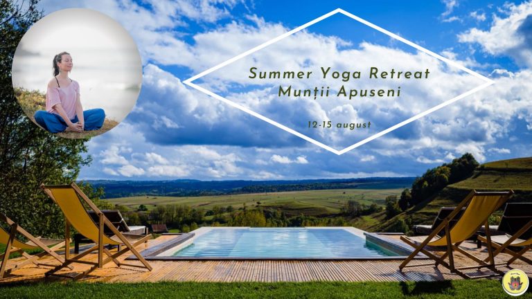 Summer Yoga Retreat în Mărgău, Munții Apuseni, în 12-15 august!
