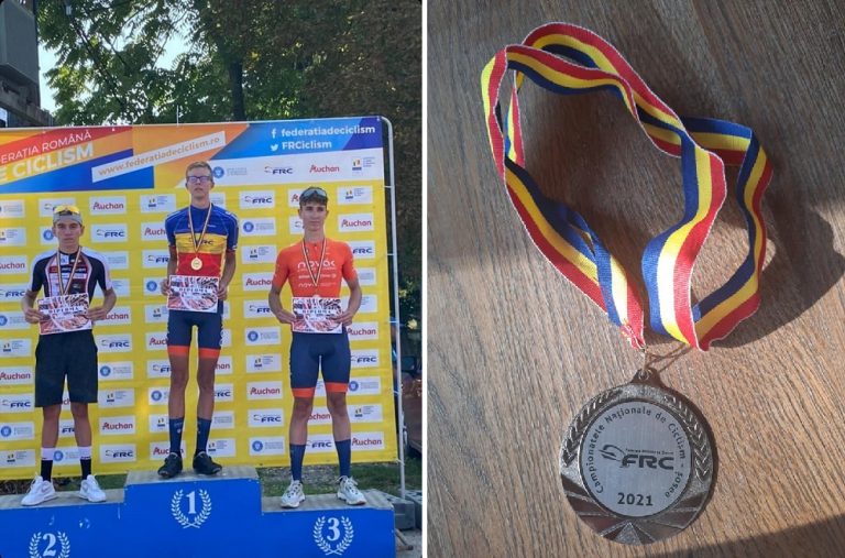 Brădeanul Vlad Stanciu, noul vicecampion național la proba de fond (CICLISM), în  cadrul Campionatelor Naționale de Șosea